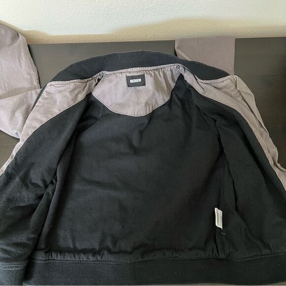 Hudson Boys Bomber Style Jacket Sz 7 Let’s Rock Punk Rocker Patches Rockstar - Picture 8 of 13